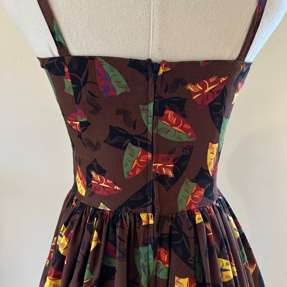 Bernie Dexter Tiki Paris Dress NWOT - Picture 7 of 8